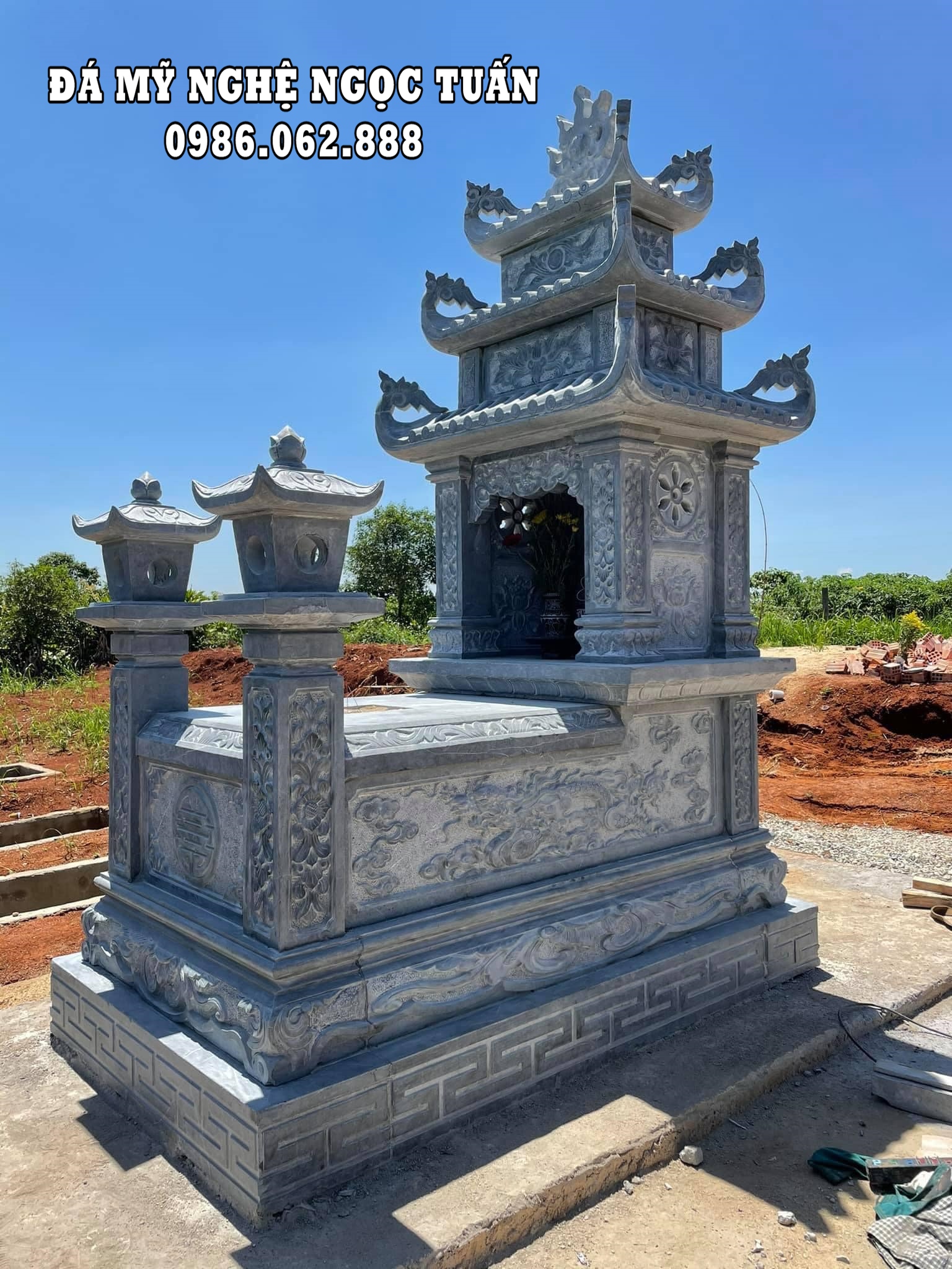 Mẫu Mộ đá đẹp MĐ#6