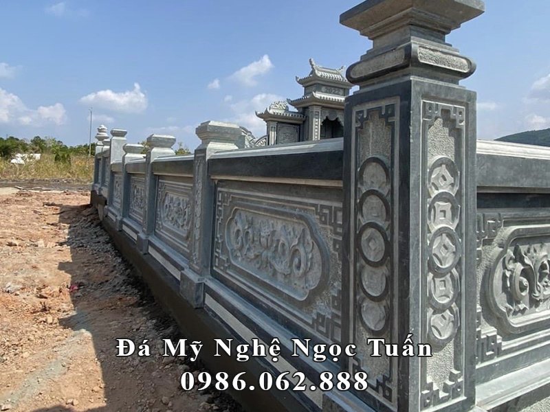 Chi tiết hoa văn tường rào Lan can đá cho lăng mộ.jpg Chi tiết hoa văn tường rào Lan can đá cho lăng mộ.jpg