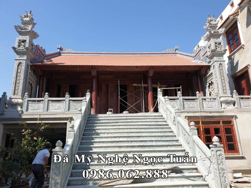 Lan can da Bac da khoi Cot da cho Tu duong Lan can da Bac da khoi Cot da cho Tu duong
