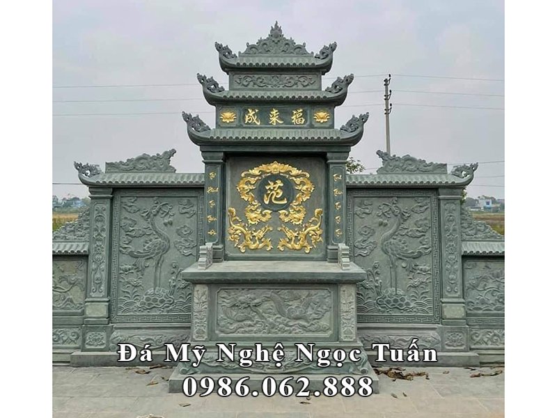 Lang tho da xanh reu 2 mai giat vang an tuong Lang tho da xanh reu 2 mai giat vang an tuong